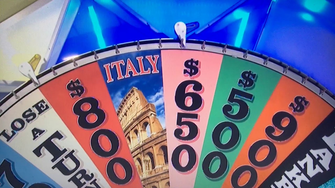Million Dollar Wedge On Wheel Of Fortune Game